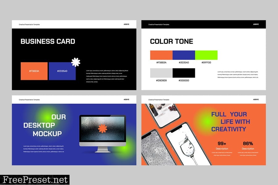 ASSIVE - Powerpoint Template WJDFR2N