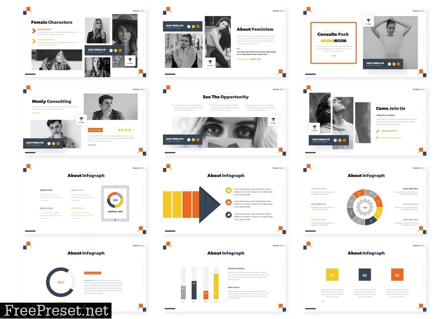 Associationie - Presentation Template F6LH8ZS