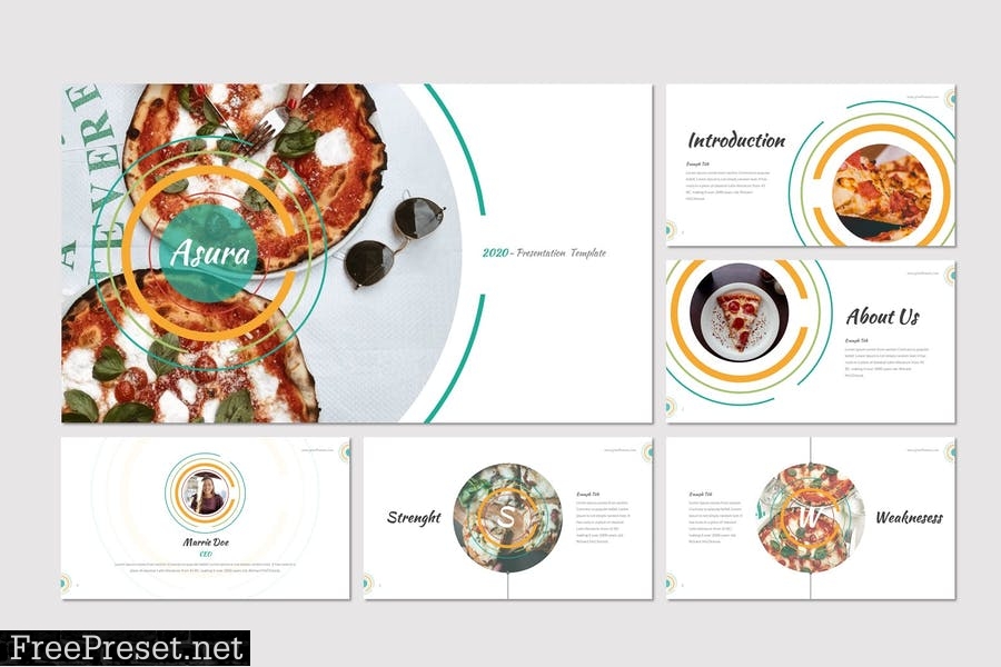 Asura - Food Presentation Template 9JMRDPU