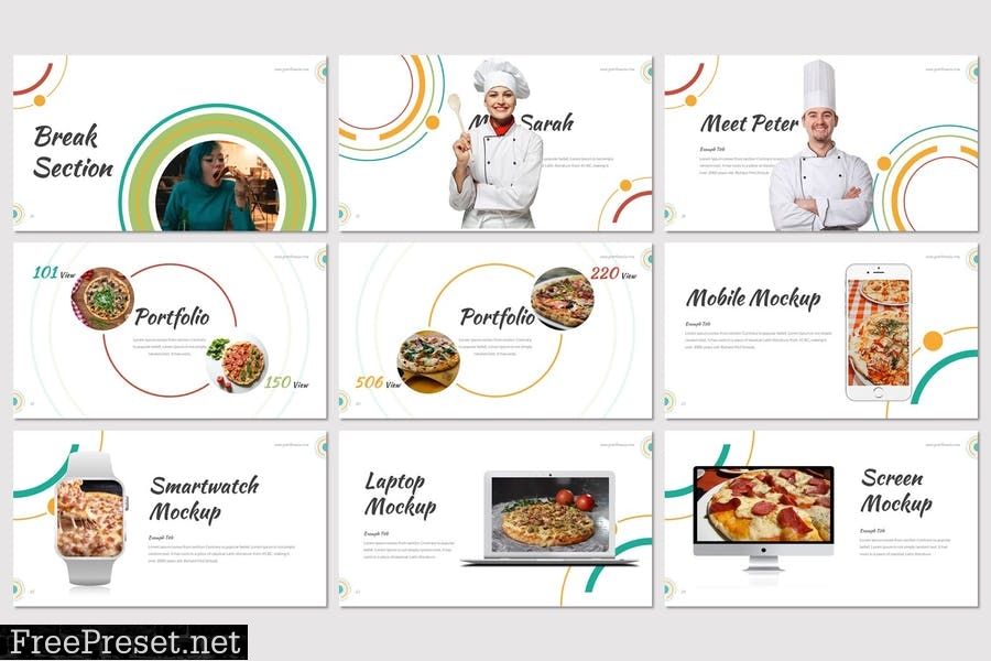 Asura - Food Presentation Template 9JMRDPU