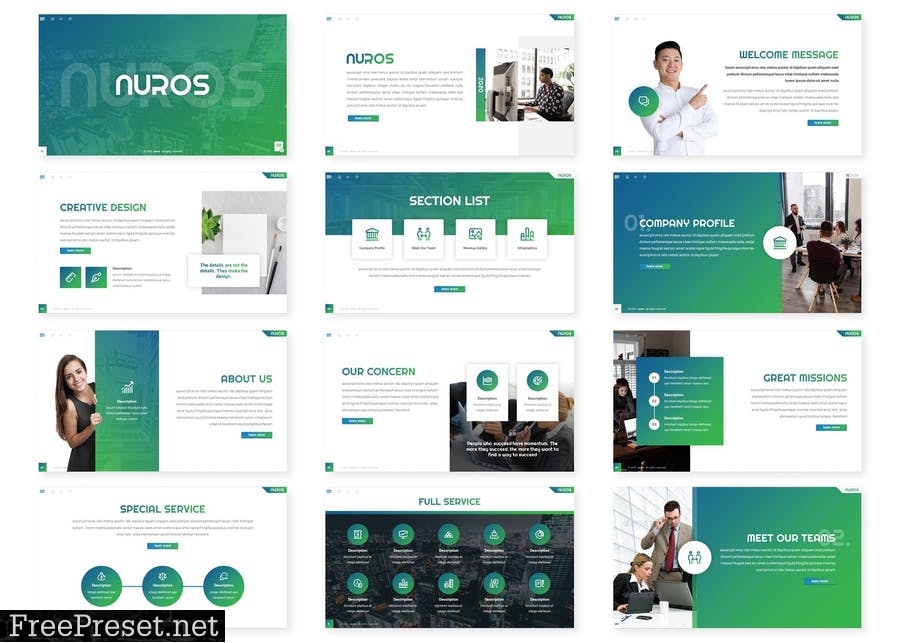 Auros - Presentation Template 4V7SL5G