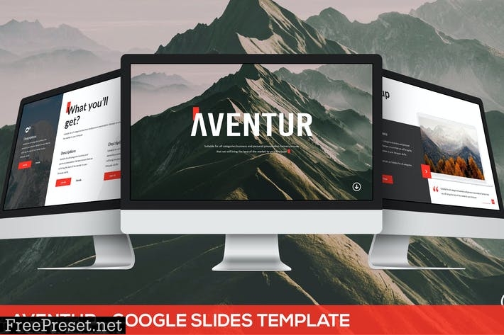 Aventur - Google Slides Presentation Template XVCSRX