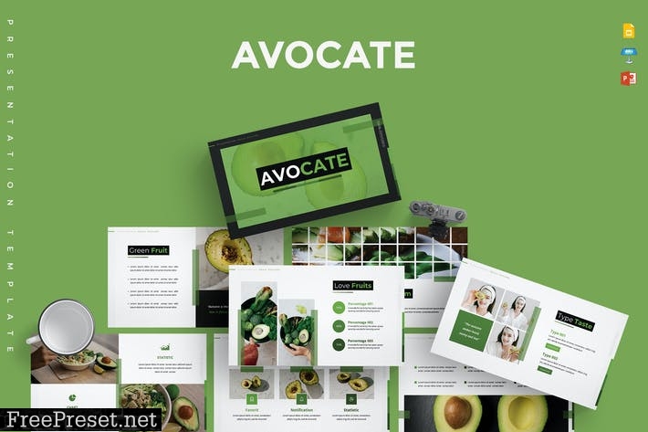 Avocate - Presentation Template SYCWS7K