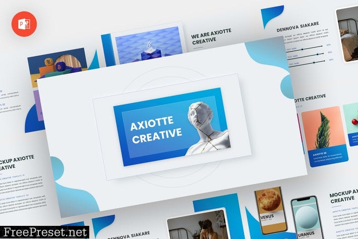 Axiotte - Creative Powerpoint Template 4WWCW79