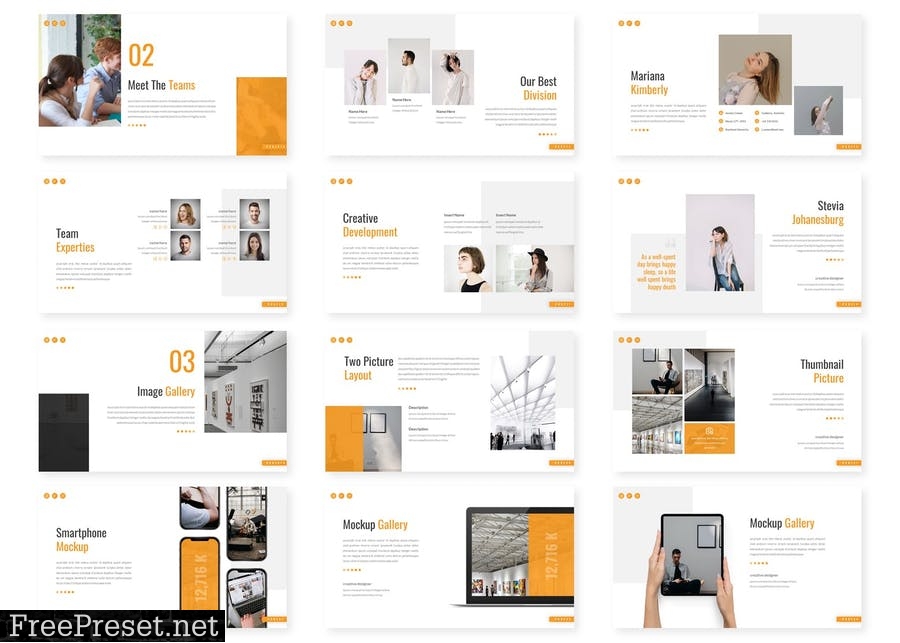 Azzuma - Business Presentation Template 5WRFHZL