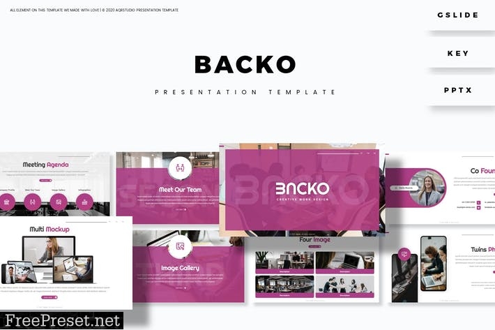 Backo - Presentation Template 939SLXF