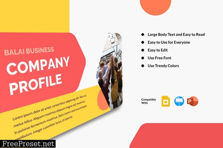 BALAI - Company Profile Presentation Template QZ88XGR