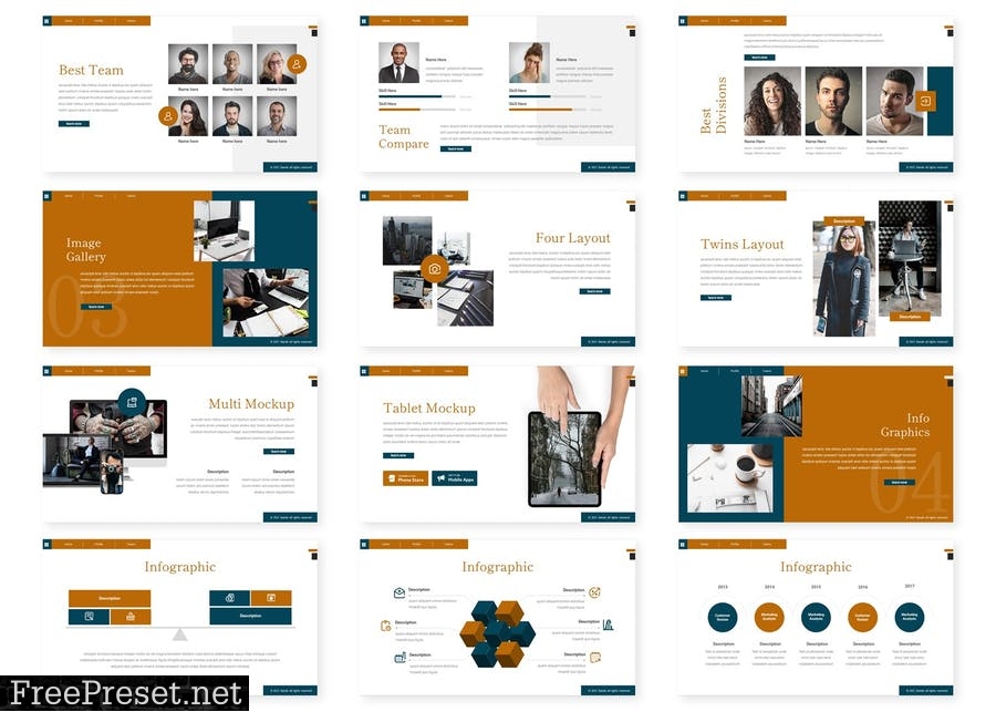 Bande - Presentation Template KPLNY8T