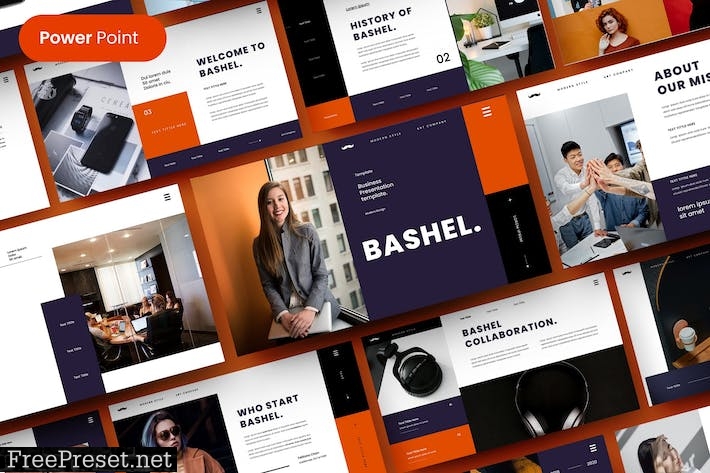 Bashel – Business PowerPoint Template ESQLTKY