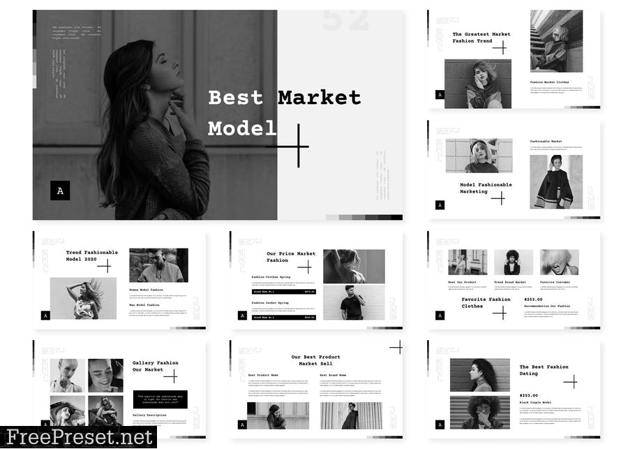 Best Market Model | Presentation Template 566F2CC