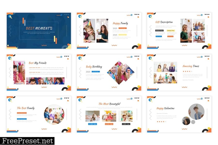 Best Moment Presentation Template HFW3Q68