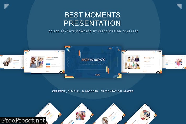 Best Moment Presentation Template HFW3Q68