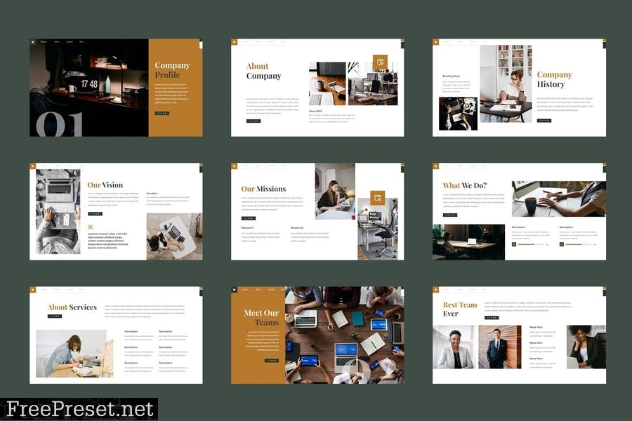 Bestona - Presentation Template FLSX54J