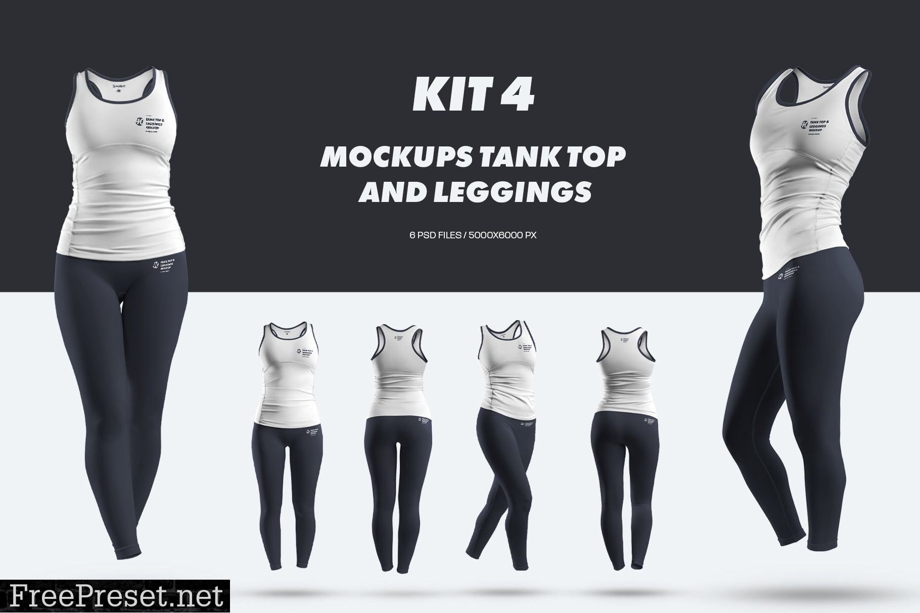 Big Bundle Sportswear Women Mockups 6855330