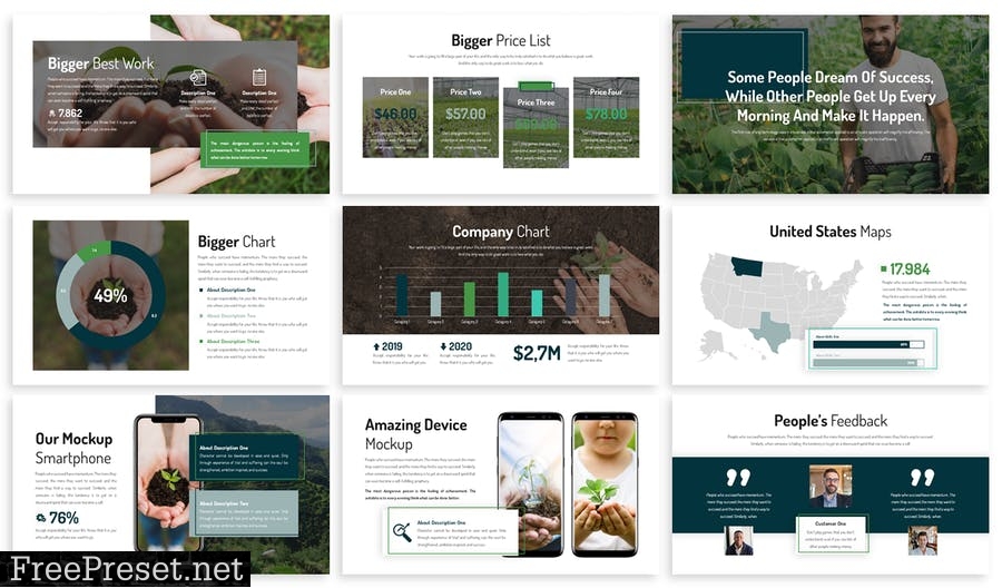 Bigger - Business Template Prensentation K7NQCJZ