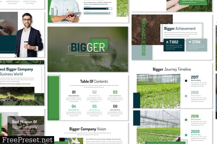 Bigger - Business Template Prensentation K7NQCJZ