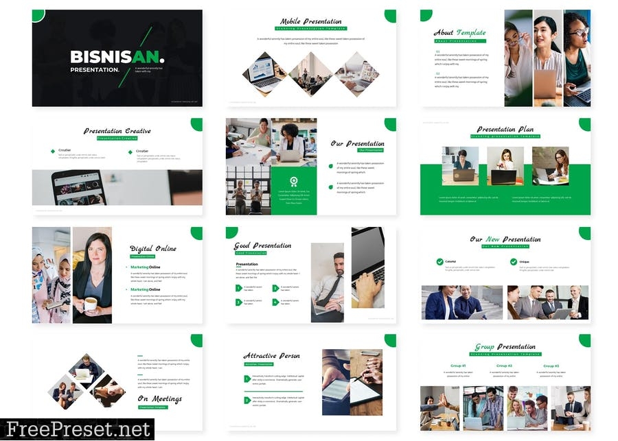 Bisnisan - Presentation Template 2Z2TZ74