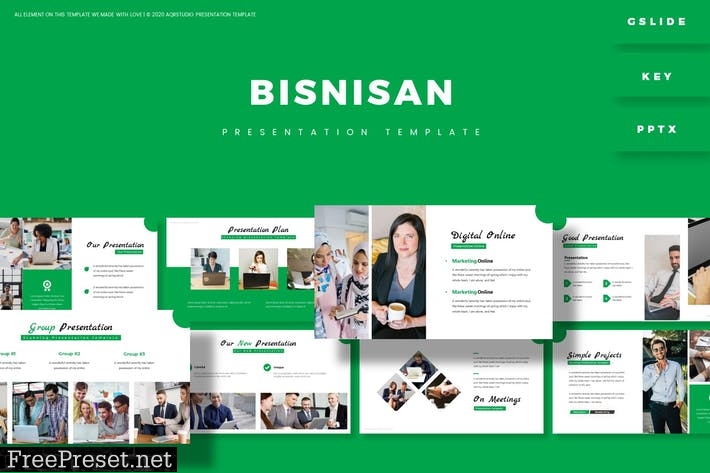 Bisnisan - Presentation Template 2Z2TZ74