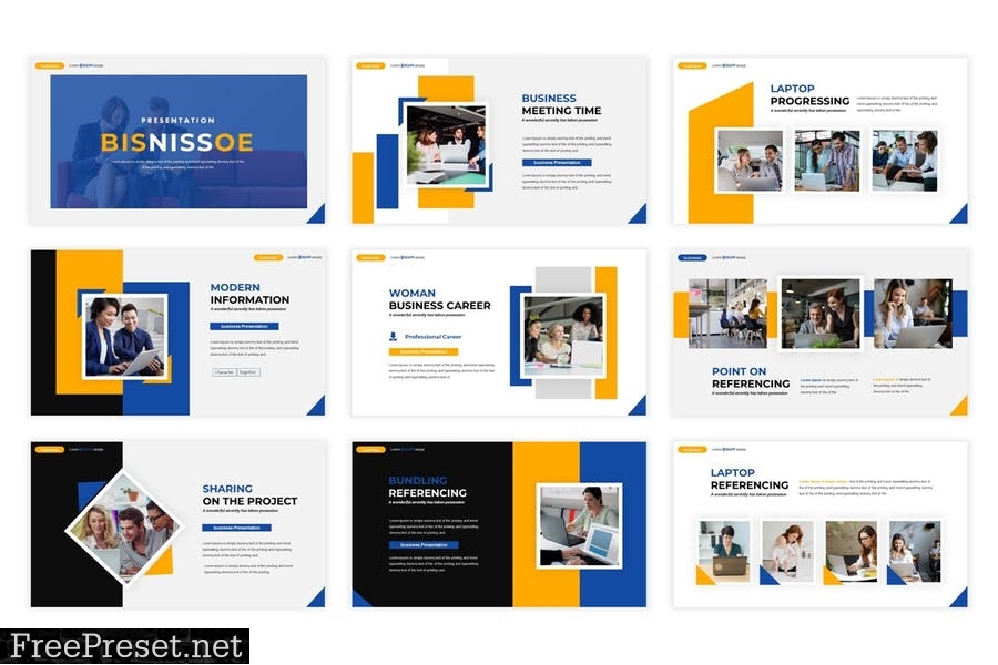 Bisnissoe Presentation Template L8BETFQ