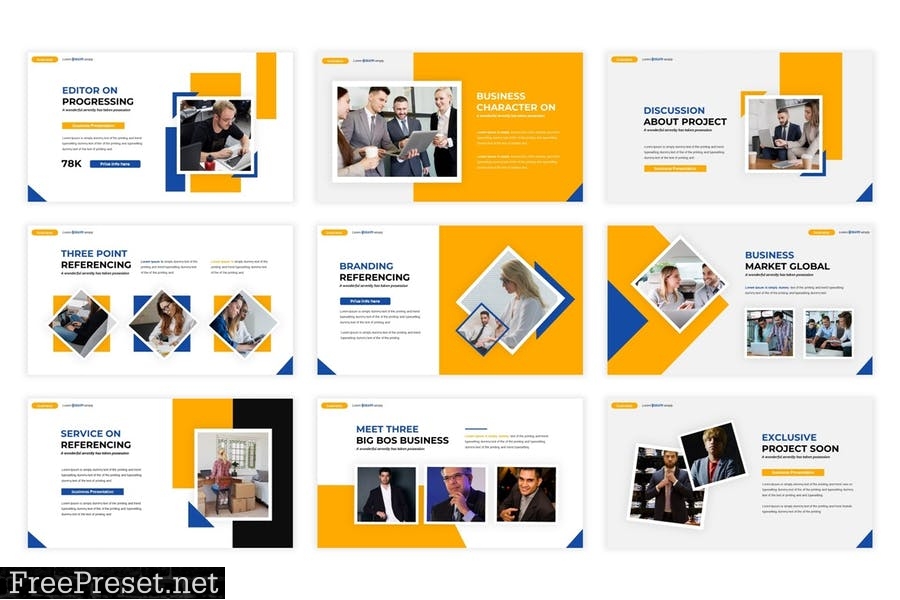 Bisnissoe Presentation Template L8BETFQ