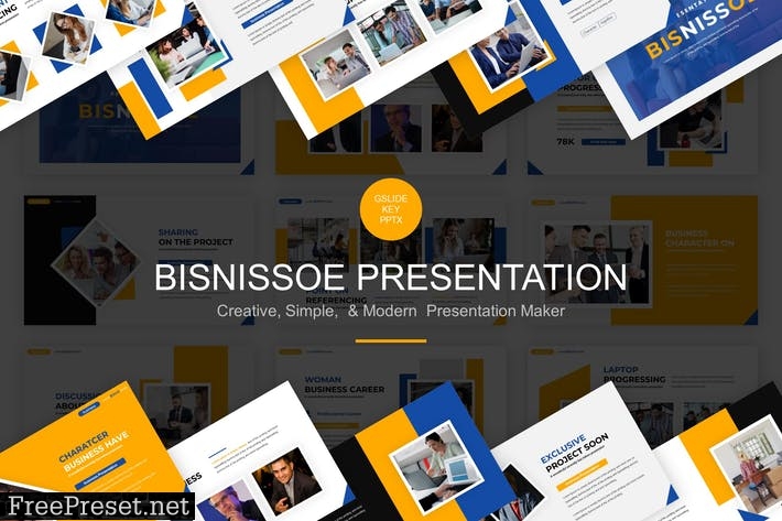 Bisnissoe Presentation Template L8BETFQ