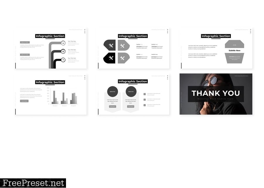 Black Noir - Presentation Template X27V2M5