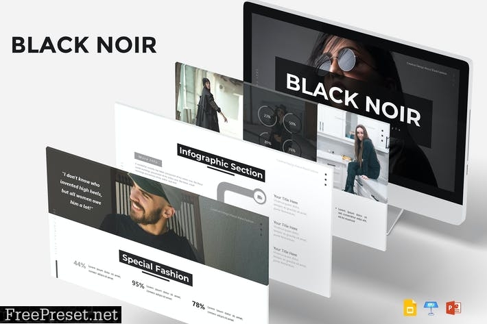 Black Noir - Presentation Template X27V2M5