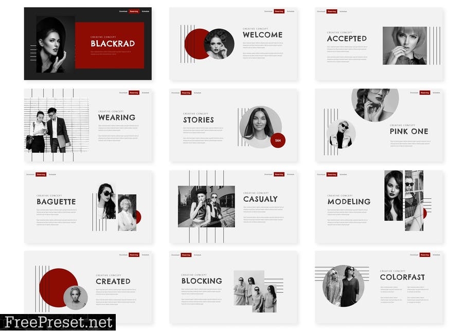 Blackrad - Presentation Template FELYMM9