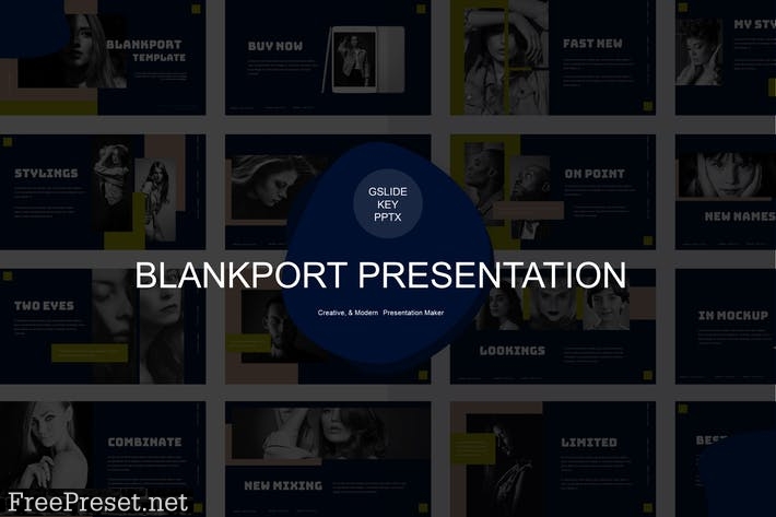 Blankport Presentation Template 38WBAJ4