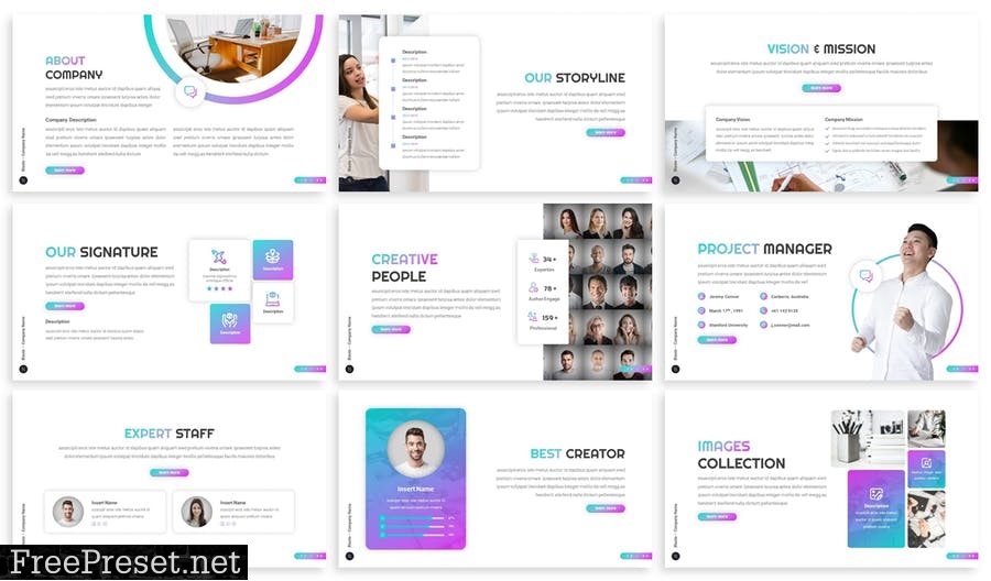 Blasto - Creative Prensentation Template K845RND