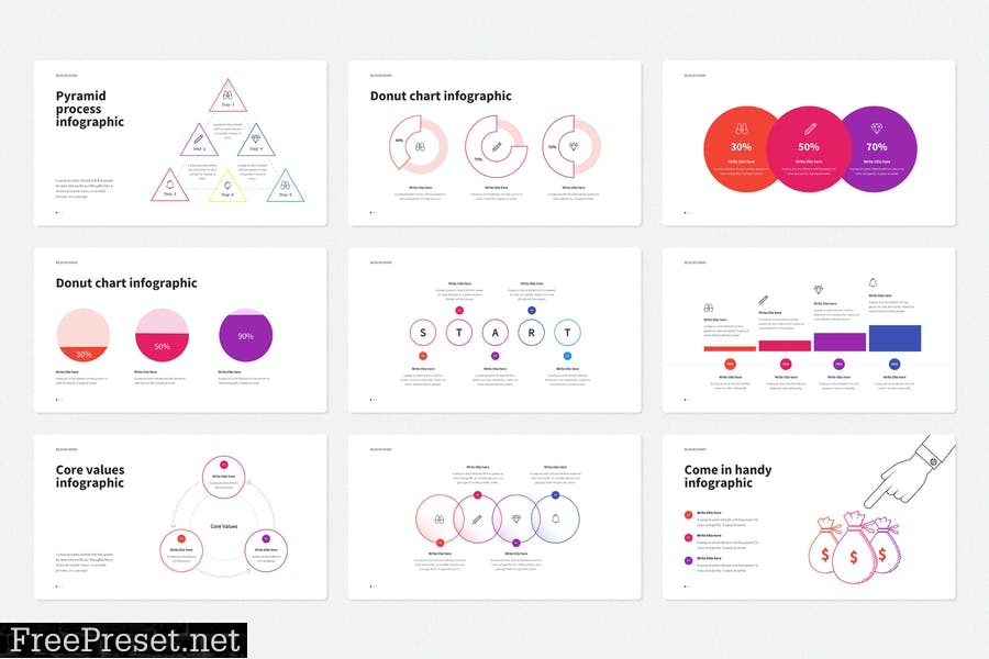 BLOCKCHAIN Powerpoint Template G8GQHN