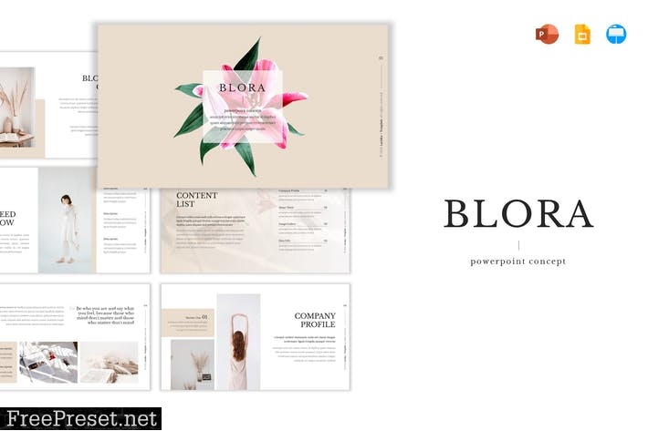 Blora - Presentation Template YN77UYQ