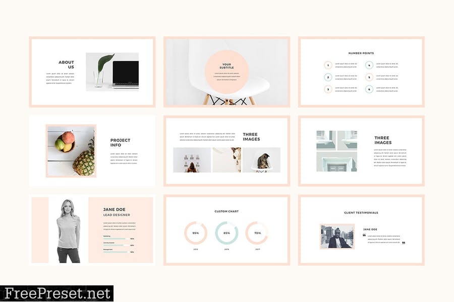 Blossom Presentation Template Z3ECP9