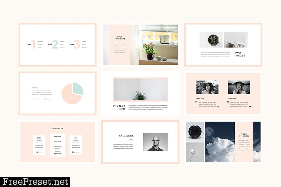 Blossom Presentation Template Z3ECP9