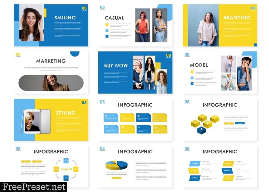 Blueyellaw - Presentation Template 5EAAUQG