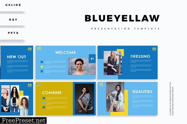 Blueyellaw - Presentation Template 5EAAUQG