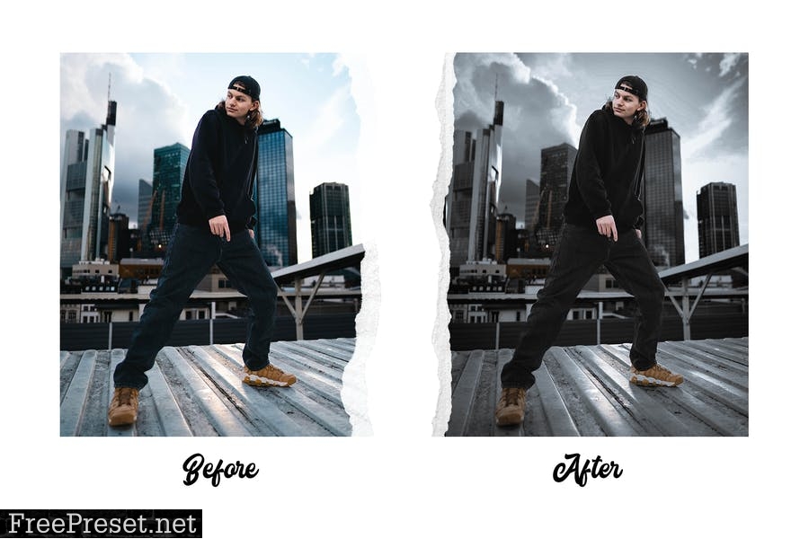 BLVCK - 5 Premium Lightroom Presets