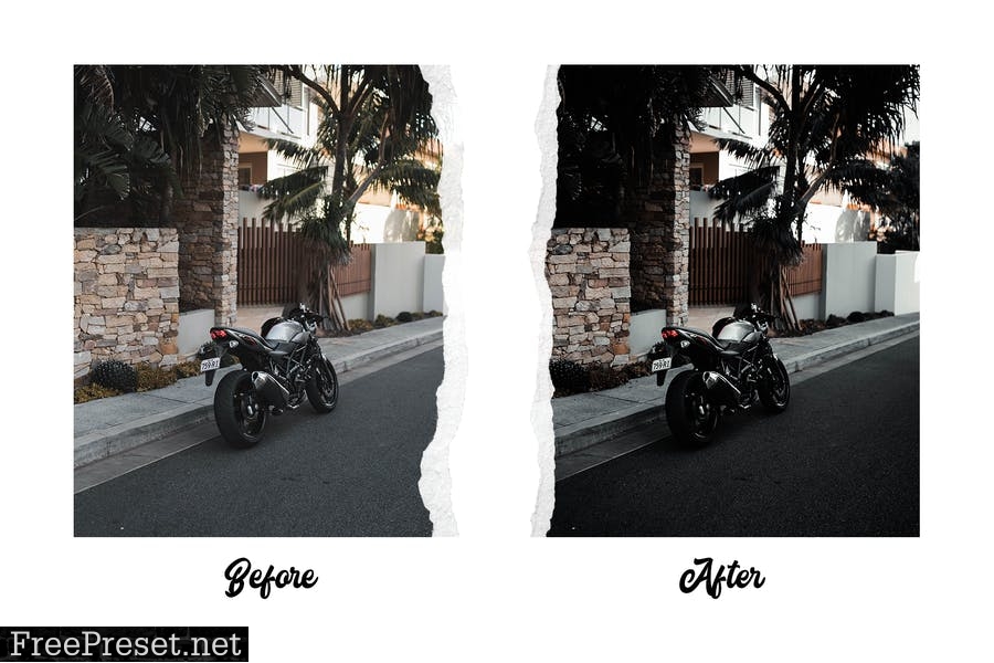 BLVCK - 5 Premium Lightroom Presets