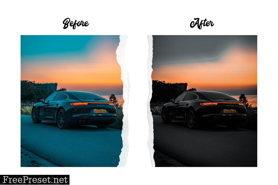 BLVCK - 5 Premium Lightroom Presets