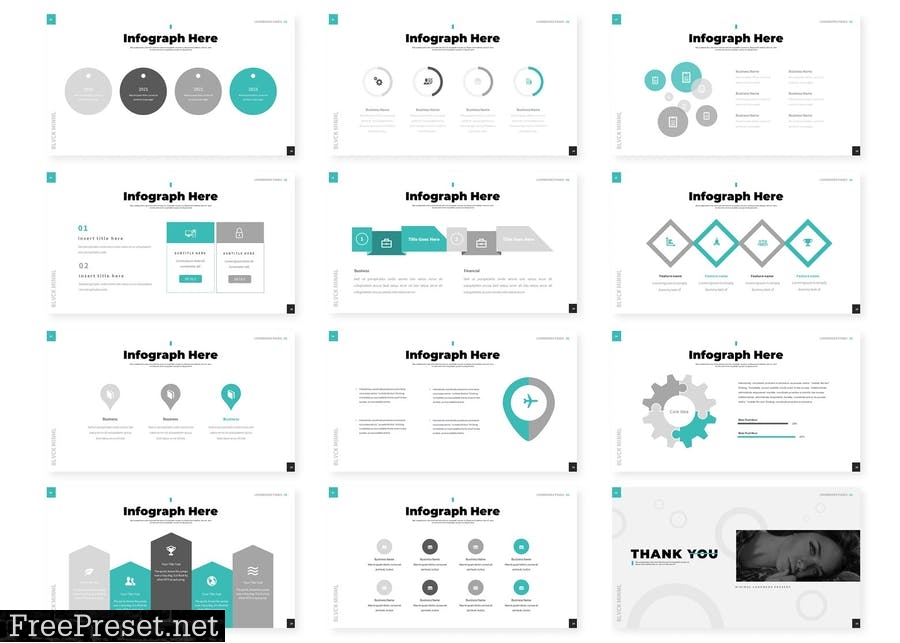 Blvckminim | Presentation Template XJBC2XC