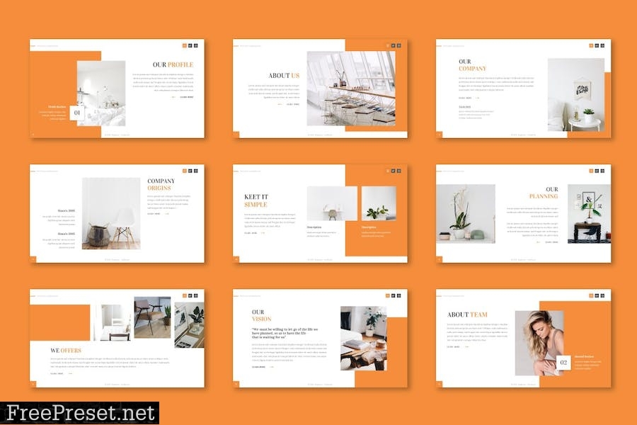 Bogharia - Powerpoint Template FEVVXMN