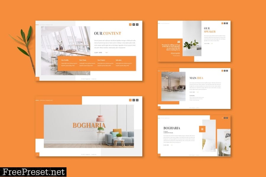 Bogharia - Powerpoint Template FEVVXMN