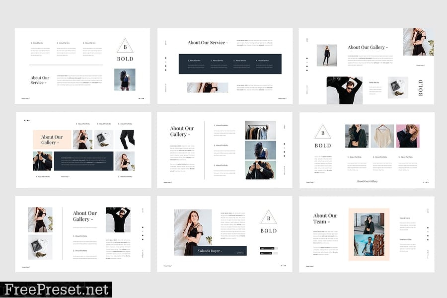 Bold - Fashion Presentation Template 7XM65VF