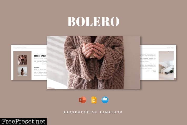 Bolero - Presentation Template VFMEHAH