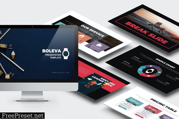 Boleva : Photo Studio Powerpoint Template 36M8LG