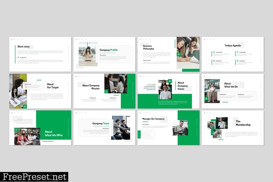 Bonaco - Multipurpose Powerpoint Template ZJGBU4P