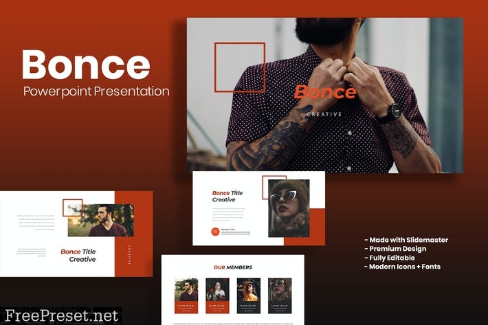 Bonce - Powerpoint Template