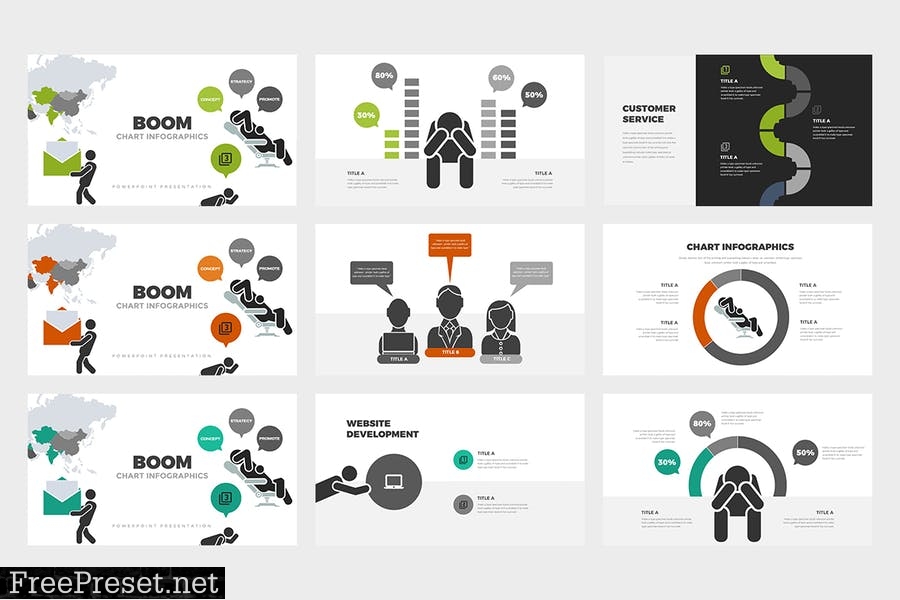 Boom : Charts Infographics Analytics Powerpoint TJNMW5