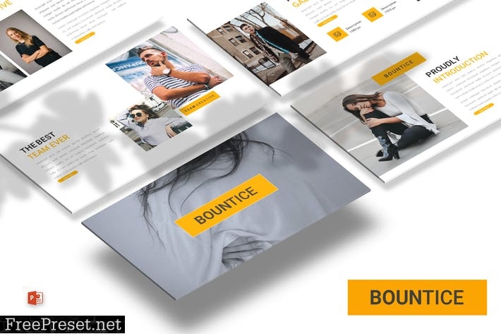 Bountice - Business Powerpoint Template JS9WZS9