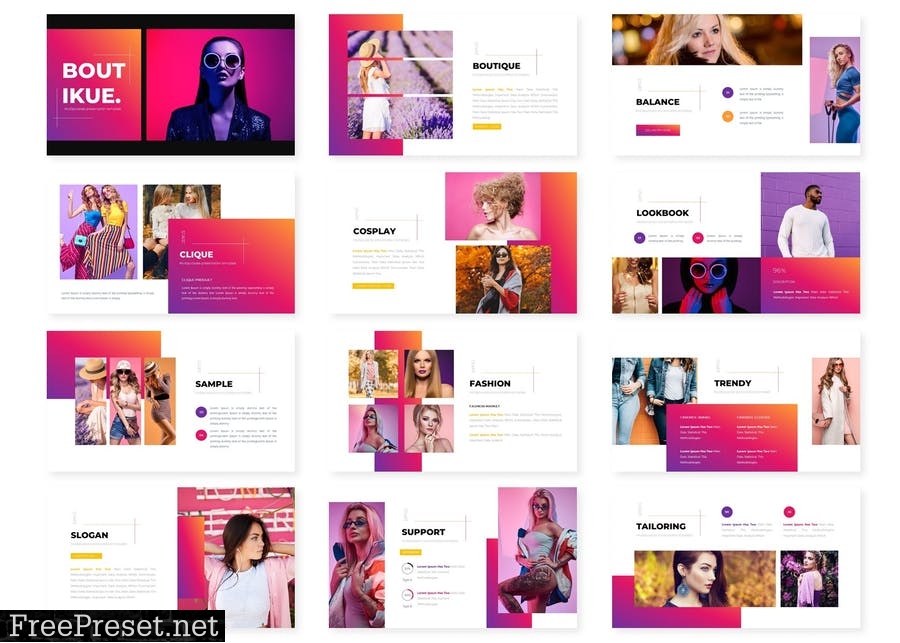 Boutikue - Presentation Template CCFYTE6